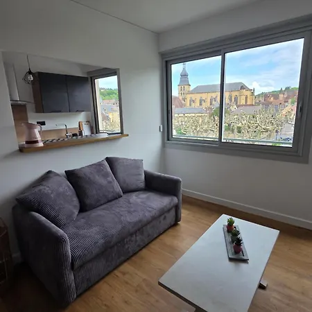 アパート Le Cocon Sarladais, Centre Avec Balcon Et Parking Prive